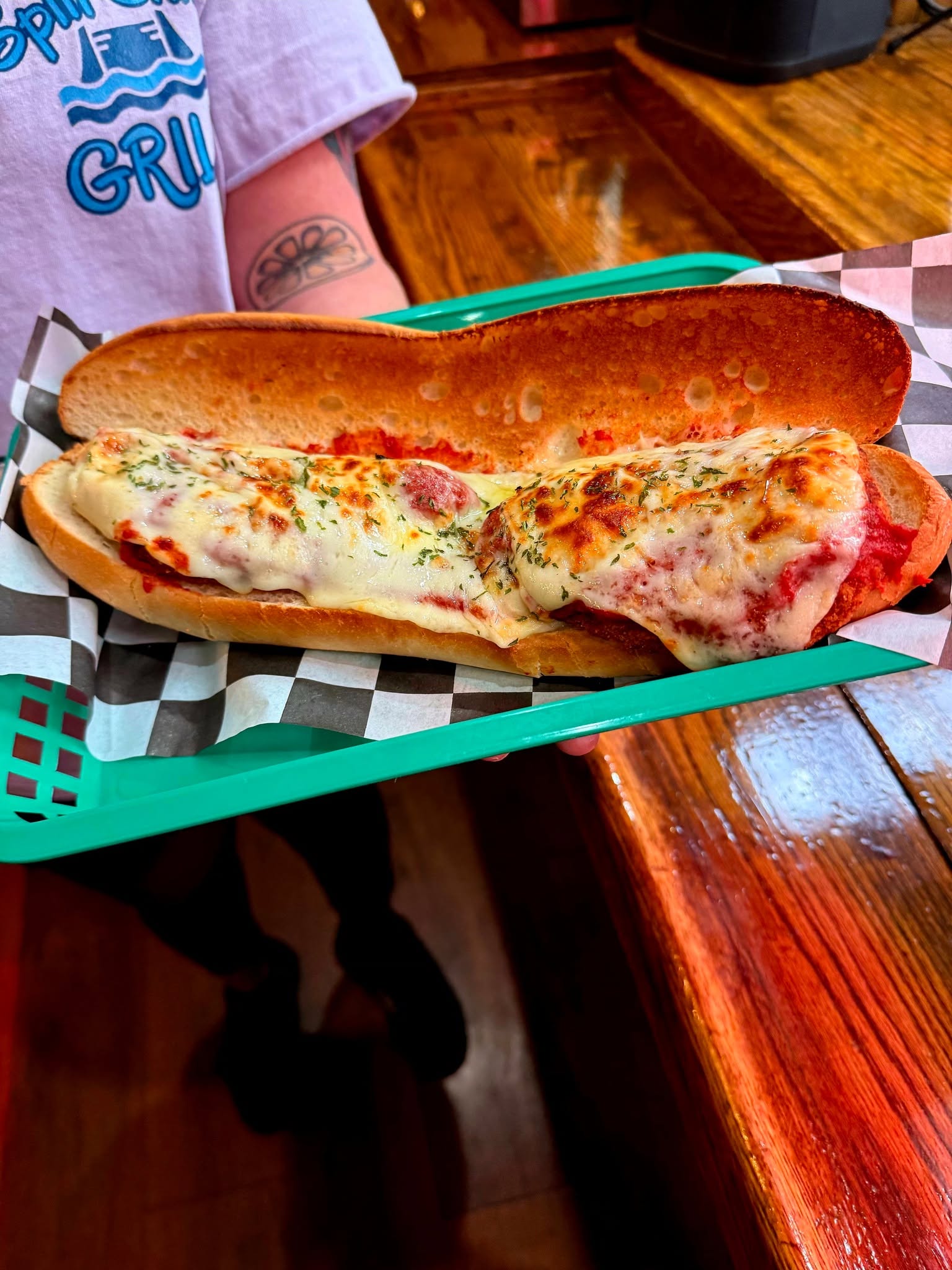 Cheeseburger Sub